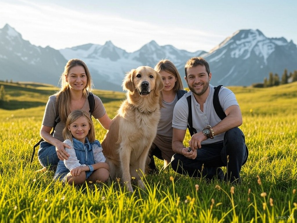 Hunde sind bei uns willkommen Wandern mit Hund und Familie in den Tiroler Alpen